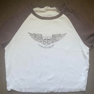 GARAGE BROWN STORMI TEE🤎